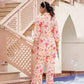 Women Floral Print Tunic & Trousers Set